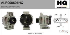 HQ ALF090601HQ - BOSCH Type 24V 150Amp PR8