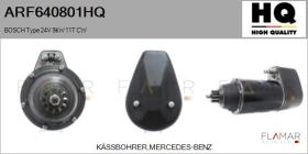 HQ ARF640801HQ - BOSCH Type 24V 9,00kW 11T CW