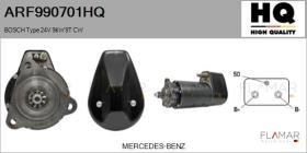 HQ ARF990701HQ - BOSCH Type 24V 9,00kW 9T CW
