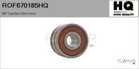 HQ ROF670185HQ - Cojinete SKF Type 8mm 23mm 14mm
