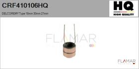 HQ CRF410106HQ - COLECT. NUEVO DELCOREMY Type 18,00mm 30,00mm 27,00mm