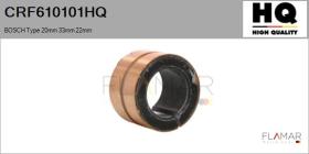 HQ CRF610101HQ - Colector BOSCH Type 20mm 33mm 22mm