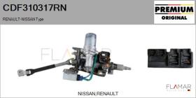 RENAULT NISSAN CDF310317RN - COLUMNA NUEVO ORIG. RENAULT Type