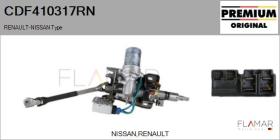 RENAULT NISSAN CDF410317RN - COLUMNA NUEVO ORIG. RENAULT Type
