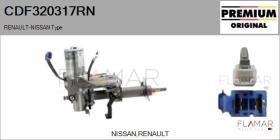 RENAULT NISSAN CDF320317RN - COLUMNA NUEVO ORIG. RENAULT Type