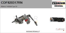RENAULT NISSAN CDF820317RN - COLUMNA NUEVO ORIG. RENAULT Type 12V