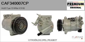 PSA CAF340007CP - Compresor AIRE ACONDICIONADO