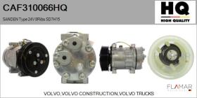 HQ CAF310066HQ - Compresor AIRE ACONDICIONADO