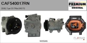 RENAULT NISSAN CAF540017RN - Compresor AIRE ACONDICIONADO