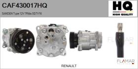 HQ CAF430017HQ - Compresor AIRE ACONDICIONADO
