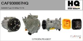 HQ CAF930007HQ - Compresor AIRE ACONDICIONADO