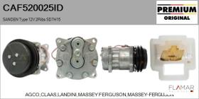 INDUSTRIAL CAF520025ID - Compresor AIRE ACONDICIONADO