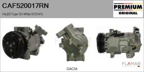 RENAULT NISSAN CAF520017RN - Compresor AIRE ACONDICIONADO