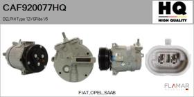 HQ CAF920077HQ - Compresor AIRE ACONDICIONADO