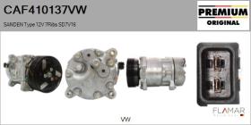 VW CAF410137VW - Compresor AIRE ACONDICIONADO