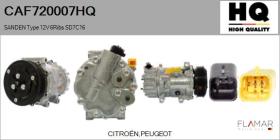 HQ CAF720007HQ - Compresor AIRE ACONDICIONADO