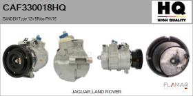 HQ CAF330018HQ - Compresor AIRE ACONDICIONADO