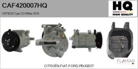 HQ CAF420007HQ - Compresor AIRE ACONDICIONADO