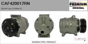 RENAULT NISSAN CAF420017RN - Compresor AIRE ACONDICIONADO