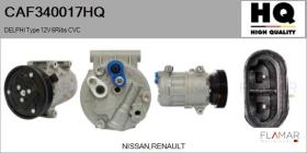 HQ CAF340017HQ - Compresor AIRE ACONDICIONADO