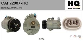HQ CAF720077HQ - Compresor AIRE ACONDICIONADO