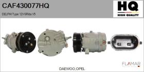 HQ CAF430077HQ - Compresor AIRE ACONDICIONADO
