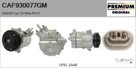 GM CAF930077GM - Compresor AIRE ACONDICIONADO