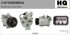 HQ CAF020038HQ - Compresor AIRE ACONDICIONADO