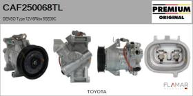 TOYOTA-LEXUS-DAIHATSU CAF250068TL - Compresor AIRE ACONDICIONADO