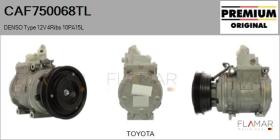 TOYOTA-LEXUS-DAIHATSU CAF750068TL - Compresor AIRE ACONDICIONADO