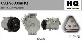 HQ CAF960068HQ - Compresor AIRE ACONDICIONADO