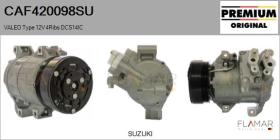 SUZUKI CAF420098SU - Compresor AIRE ACONDICIONADO