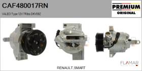 RENAULT NISSAN CAF480017RN - Compresor AIRE ACONDICIONADO