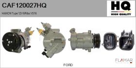 HQ CAF120027HQ - Compresor AIRE ACONDICIONADO