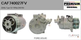 FORD-VOLVO-SAAB CAF740027FV - Compresor AIRE ACONDICIONADO
