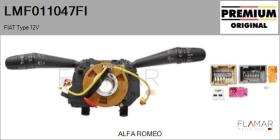FIAT LMF011047FI - Conmutador Columna Dirección FIAT