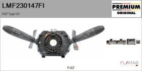 FIAT LMF230147FI - Conmutador Columna Dirección FIAT
