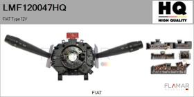 HQ LMF120047HQ - Conmutador Columna Dirección FIAT