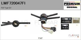FIAT LMF720047FI - Conmutador Columna Dirección FIAT