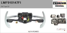 FIAT LMF910147FI - Conmutador Columna Dirección FIAT