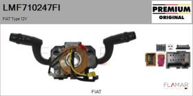 FIAT LMF710247FI - Conmutador Columna Dirección FIAT