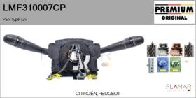 PSA LMF310007CP - CONMUTADOR COLUMNA DIRECCION PSA