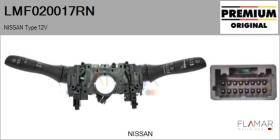 RENAULT NISSAN LMF020017RN - Conmutador Columna Dirección Renault/Nissan