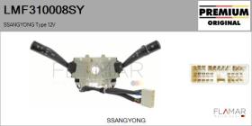 SSANGYONG LMF310008SY - Conmutador Columna Dirección Ssangyong