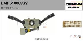 SSANGYONG LMF510008SY - Conmutador Columna Dirección Ssangyong