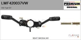 VW LMF420037VW - Conmutador Columna Dirección VAG