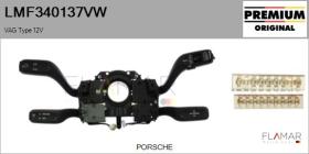 VW LMF340137VW - Conmutador Columna Dirección VAG