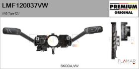 VW LMF120037VW - Conmutador Columna Dirección VAG