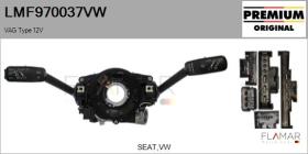 VW LMF970037VW - Conmutador Columna Dirección VAG