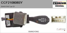 SSANGYONG CCF210808SY - Conmutador Control Crucero SSANGYOMG